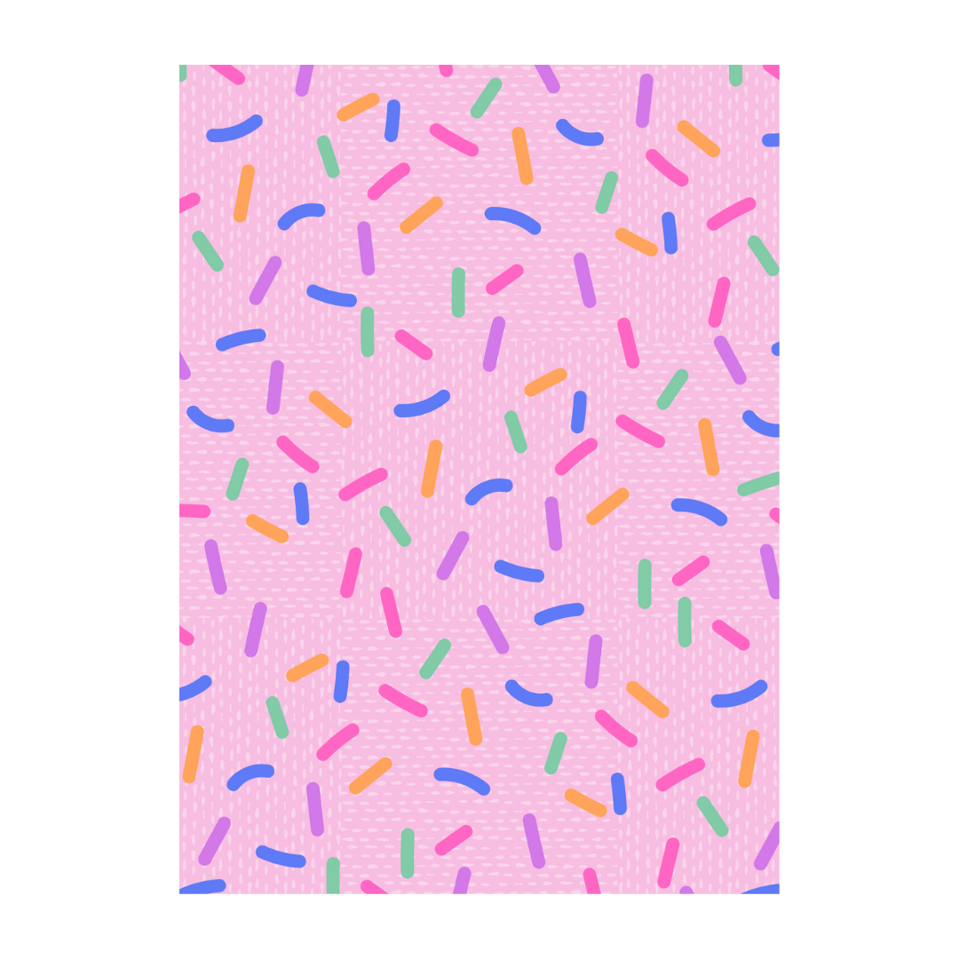 Glitter Ccrumb Greeting Card