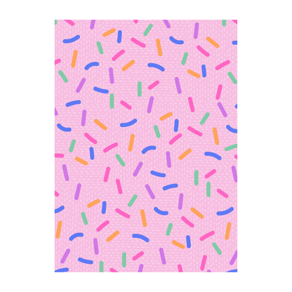 Glitter Ccrumb Greeting Card