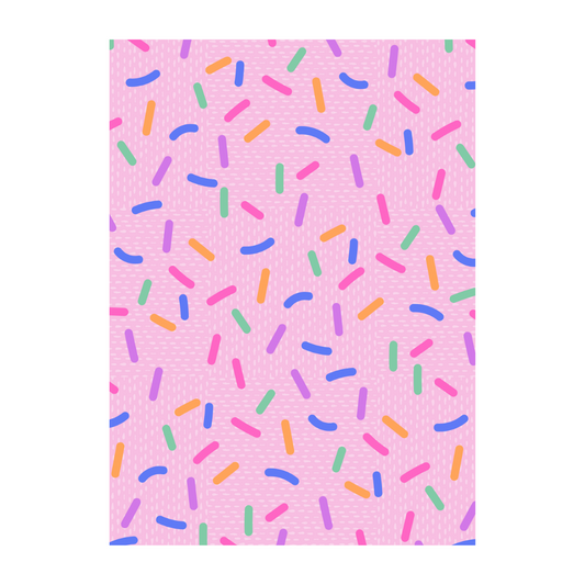 Glitter Ccrumb Greeting Card