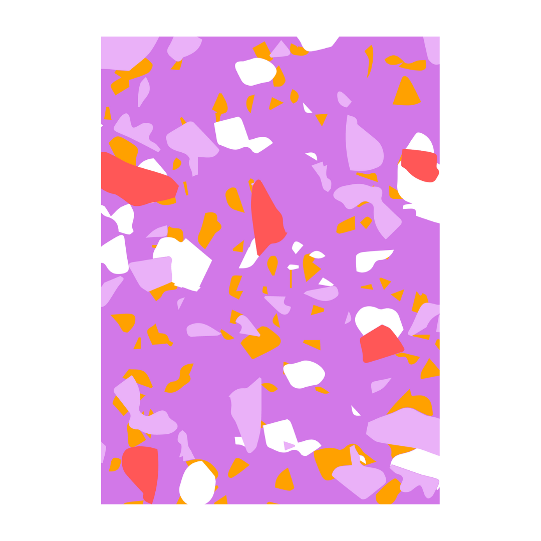 Glitter Ccrumb Greeting Card